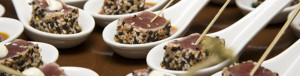 Tuna tataki op amuse lepel