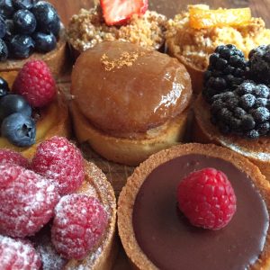 Catering sweet fruity tartlettes