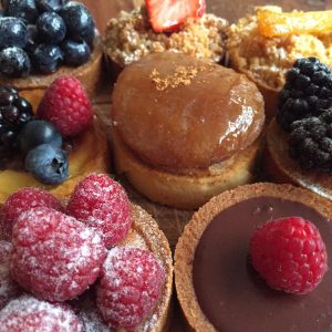 Zoete hapjes catering met tartlettes
