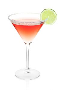 Cosmopolitan cocktail met alcohol