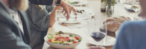 Sitting lunch