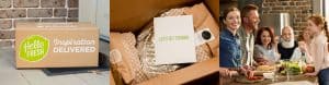 Luxury meal kits for dinners and virtual corporate drink parties